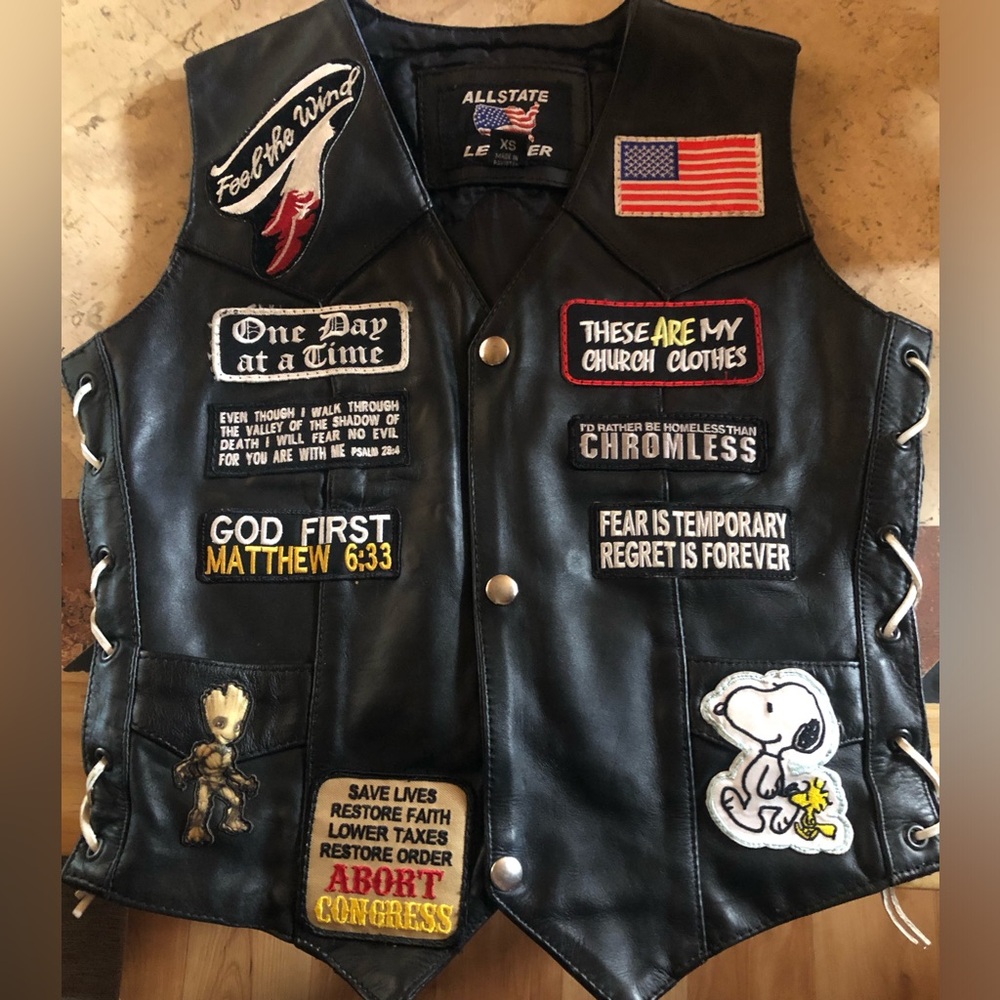 Kids Motorcycle Vest